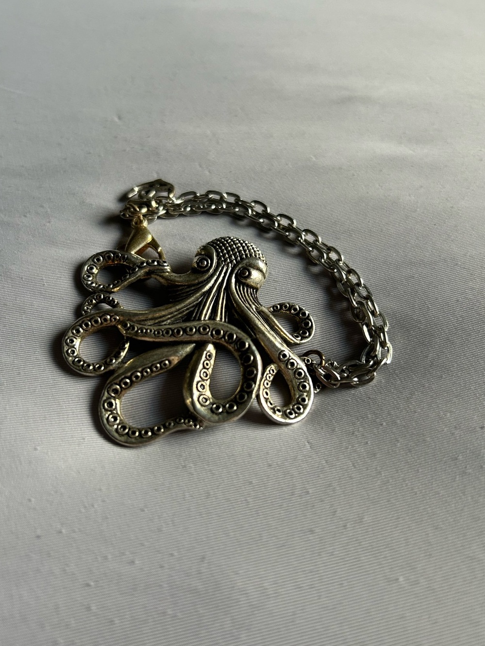 Silver Octopus Bracelet